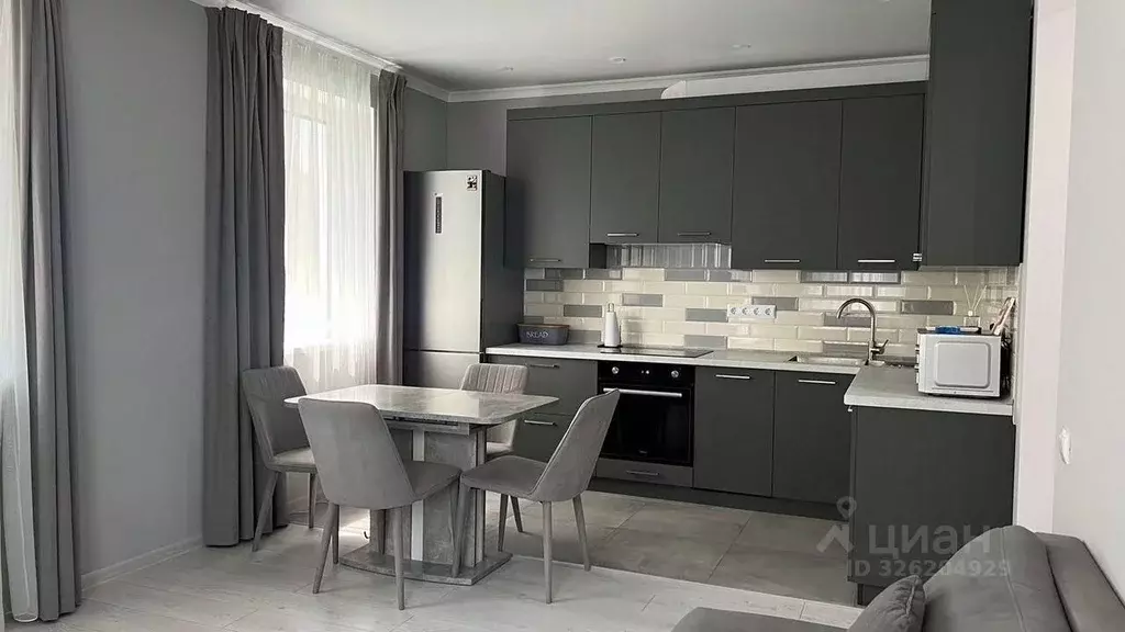 2-к кв. Краснодарский край, Сочи Завокзальный мкр, пер. Трунова, 6к4 ... - Фото 1