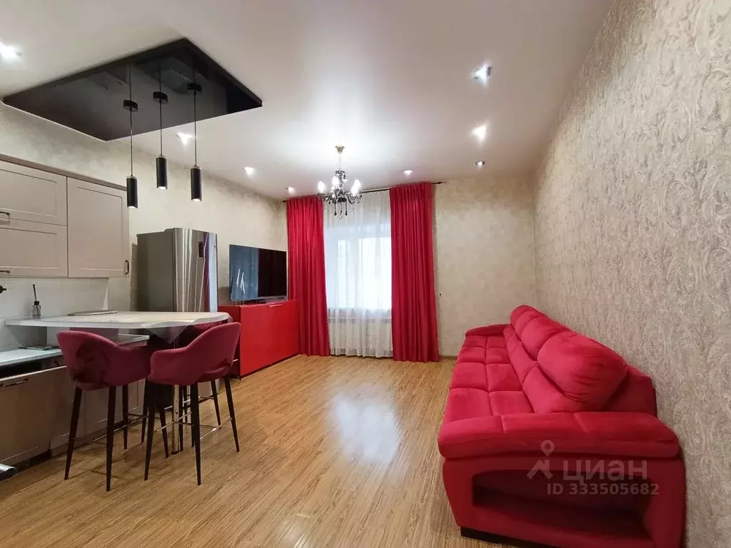 2-к кв. Татарстан, Казань ул. Адоратского, 1 (65.0 м) - Фото 1