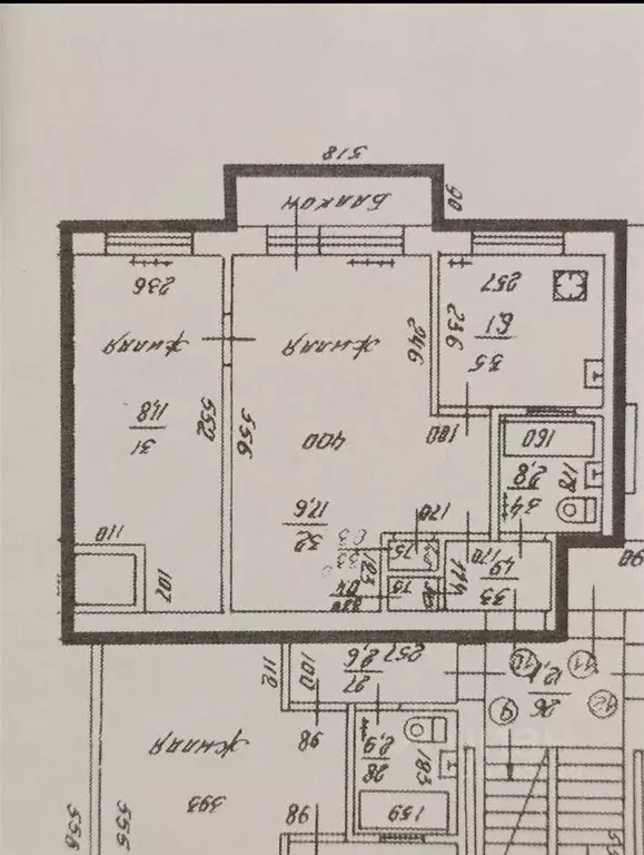 2-к кв. Калининградская область, Калининград Уральская ул., 11 (40.9 ... - Фото 2