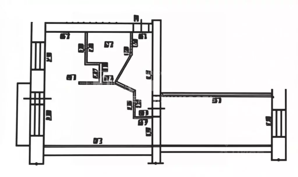 2-к кв. Кемеровская область, Юрга Московская ул., 3 (44.2 м) - Фото 1