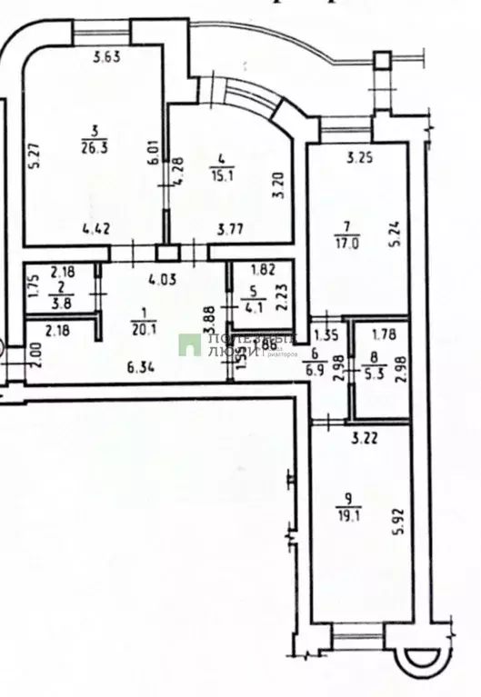 3-к кв. Удмуртия, Ижевск ул. Имени Барышникова, 31А (117.7 м) - Фото 1