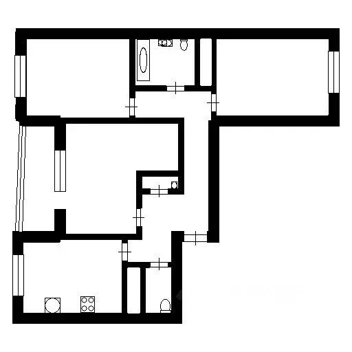 3-к кв. Москва ул. Авиаконструктора Миля, 19 (74.0 м) - Фото 1