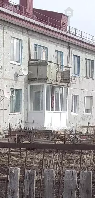 1-к кв. Омская область, Москаленский район, с. Элита Школьная ул., 6 ... - Фото 1