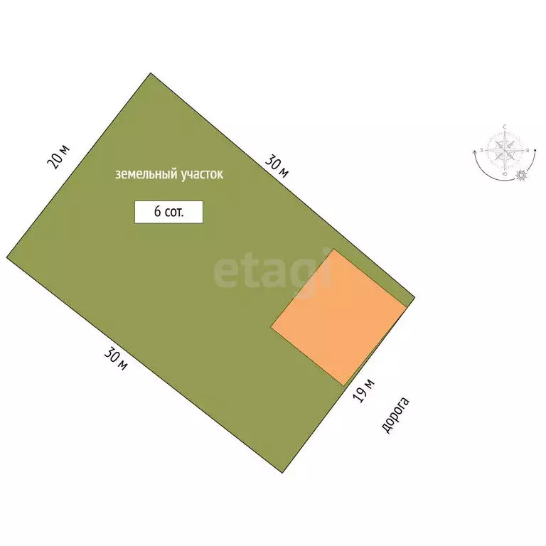 Дом в Омск, садоводческое некоммерческое товарищество Восток, 6-я ... - Фото 1
