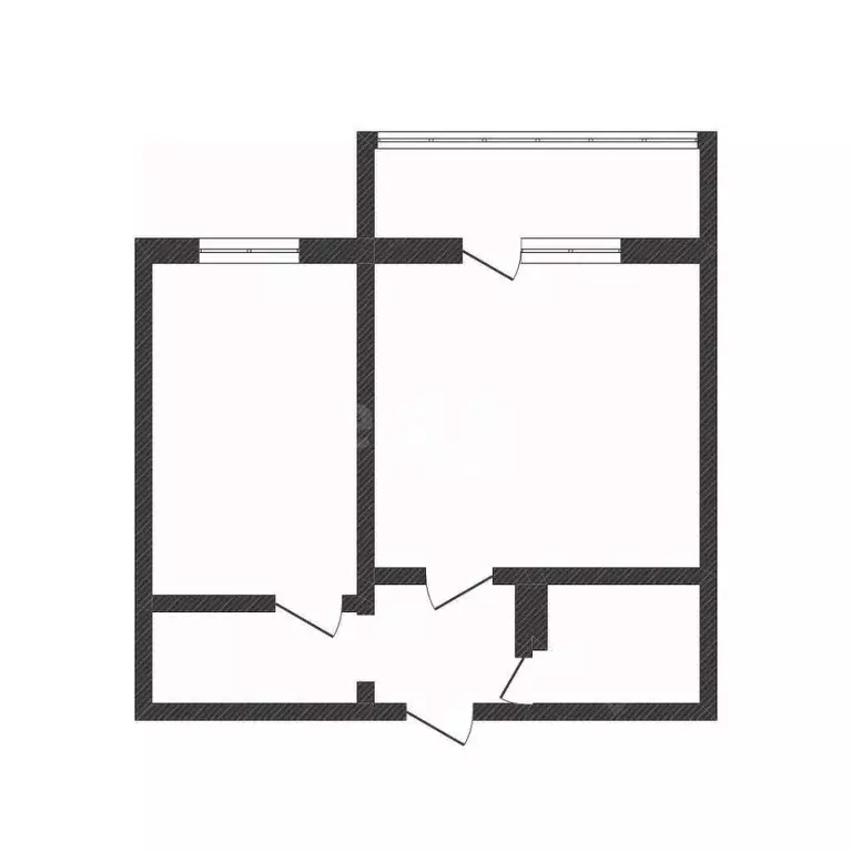 1-к кв. Курганская область, Курган Заозерный жилрайон, 11-й мкр, 4 ... - Фото 2