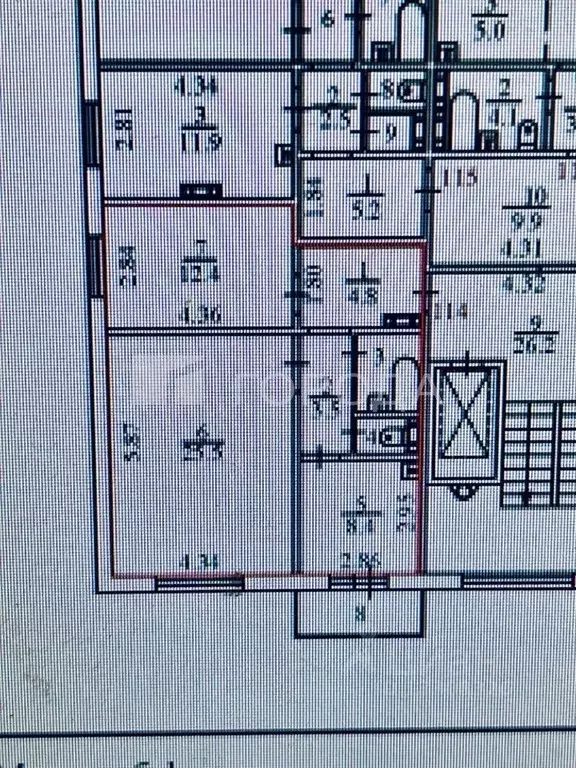 2-к кв. Новосибирская область, Новосибирск ул. Виталия Потылицына, 1 ... - Фото 2