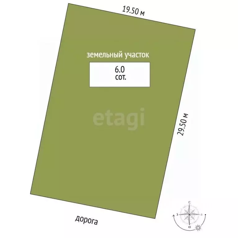 Участок в Ямало-Ненецкий АО, Новый Уренгой ул. Васнецова, 2 (6.0 сот.) - Фото 2