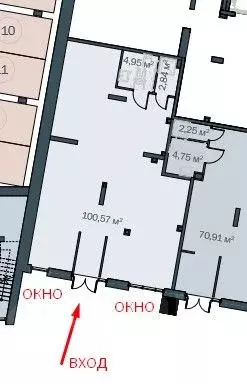 Помещение свободного назначения в Татарстан, Казань ул. Гаврилова, 7к1 ... - Фото 2