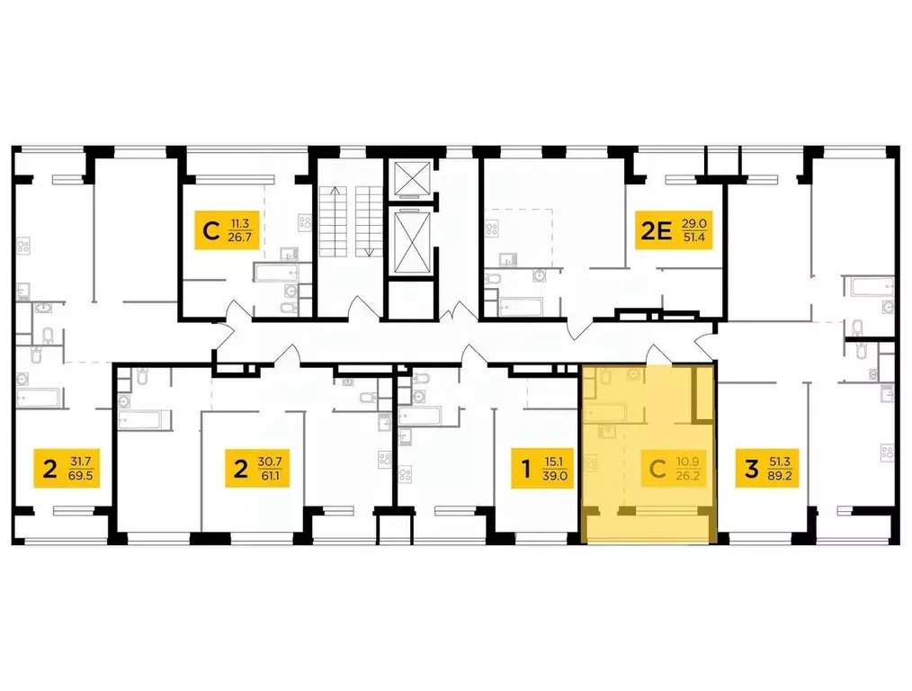 1-к кв. Москва Филатов Луг жилой комплекс, к6 (26.2 м) - Фото 0