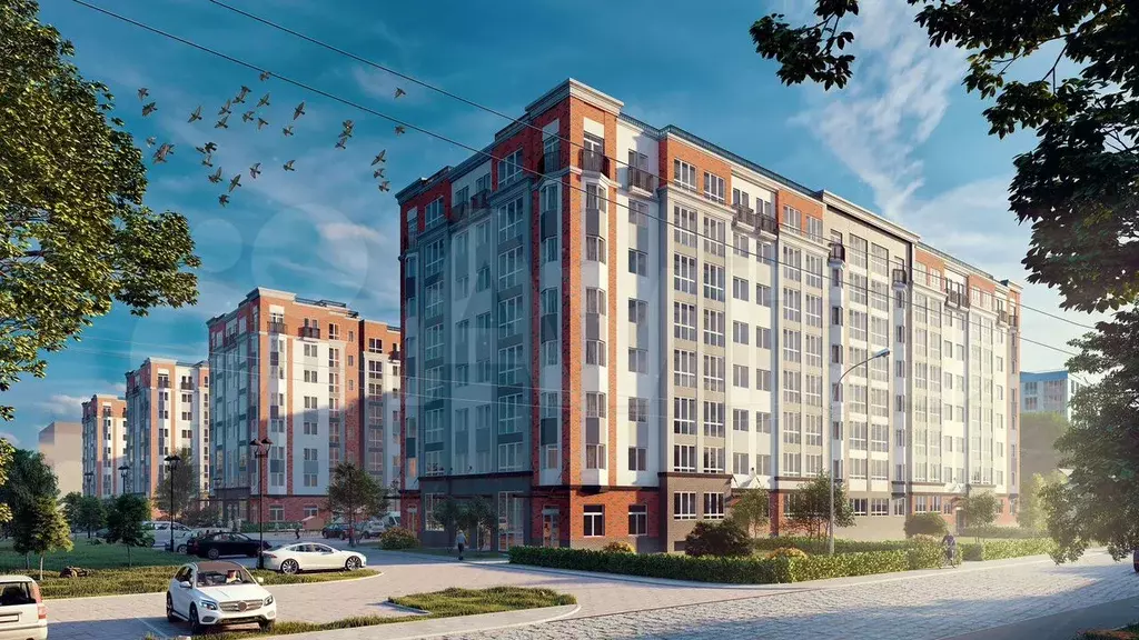3-к. квартира, 85,8 м, 6/8 эт. - Фото 0