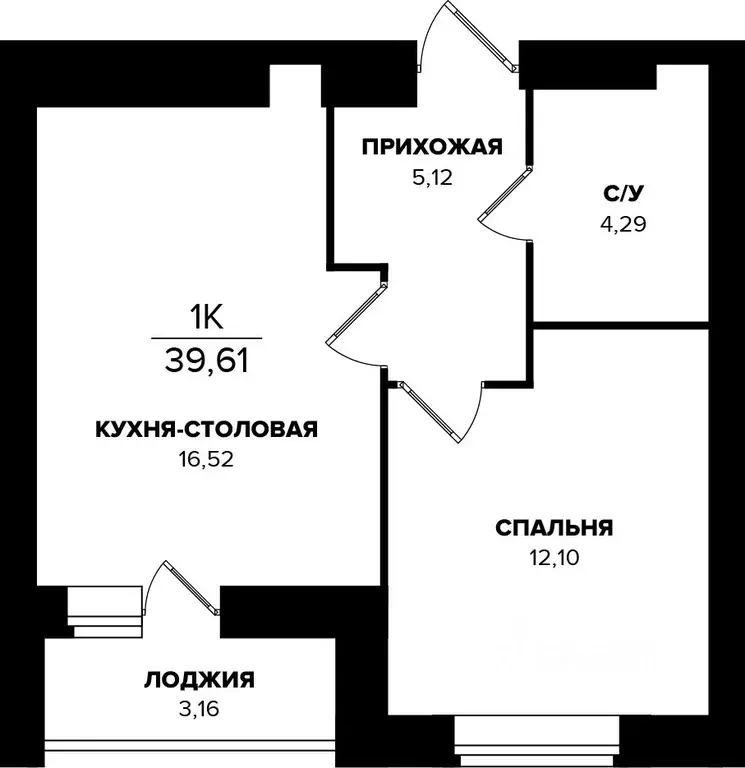 1-к кв. Мордовия, Саранск ул. Тани Бибиной, 13 (39.61 м) - Фото 1