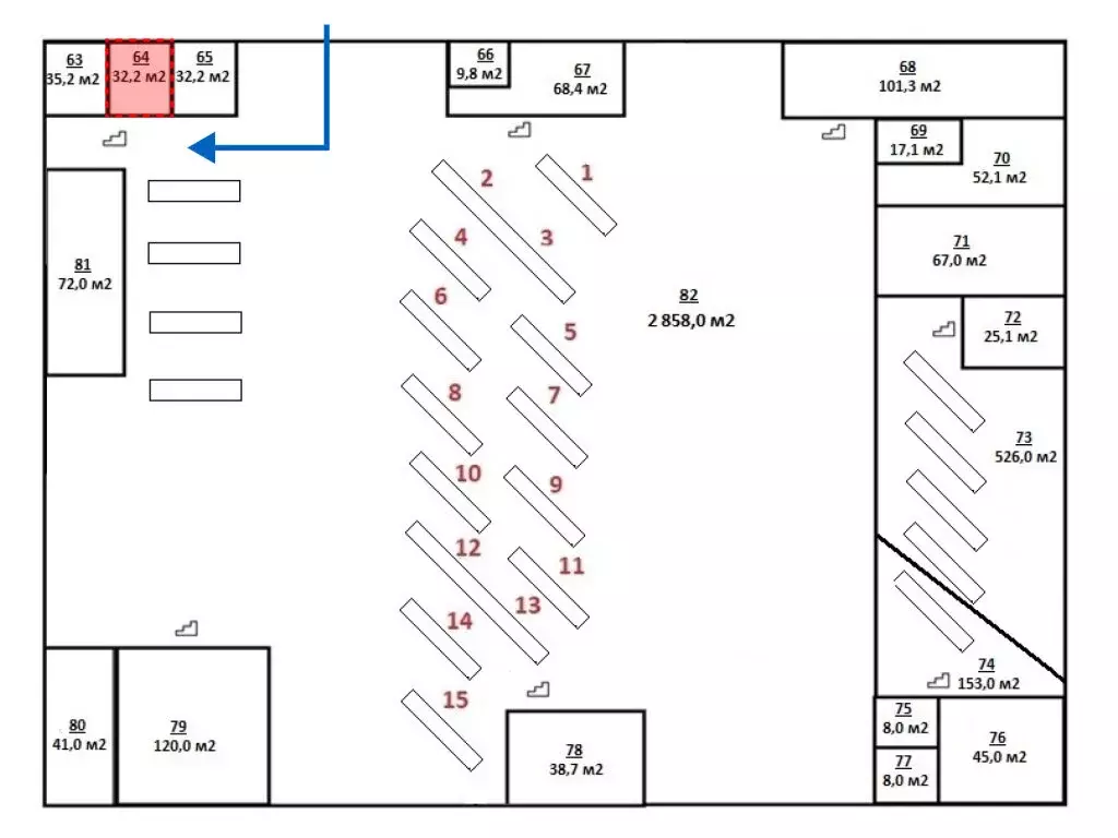 Производственное помещение (32.2 м) - Фото 2