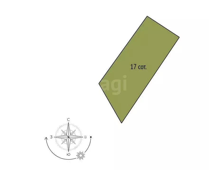 Участок в село Стрелецкое, СНТ Северное-АПК (17 м) - Фото 1