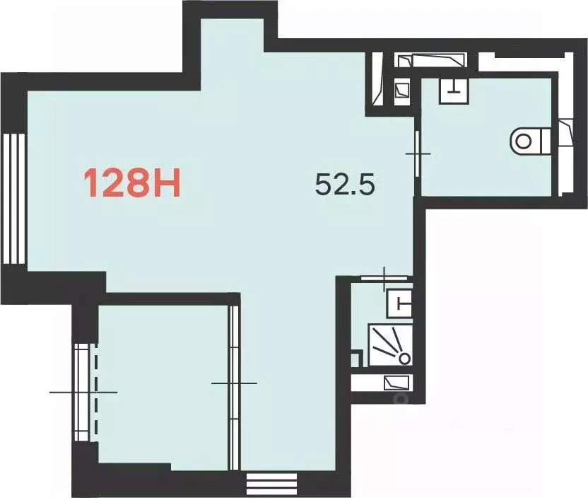 Помещение свободного назначения в Москва Очаковское ш., 7 (53 м) - Фото 2