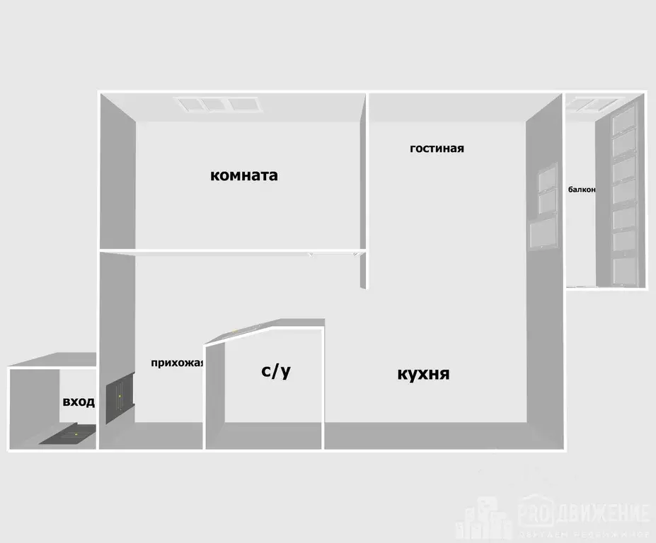 1-к кв. Приморский край, Владивосток Русская ул., 73 (30.0 м) - Фото 0