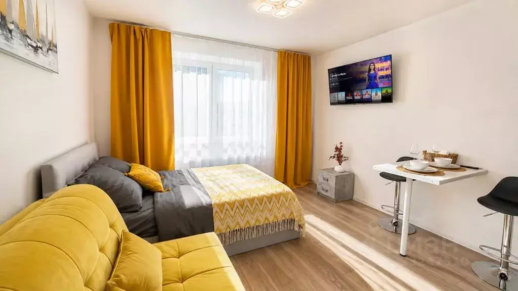 Студия Москва ул. Красулинская, 20 (26.0 м) - Фото 1