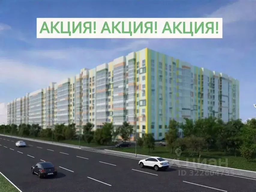 2-к кв. Курская область, Курск ул. Энгельса, 158к1 (49.5 м) - Фото 2