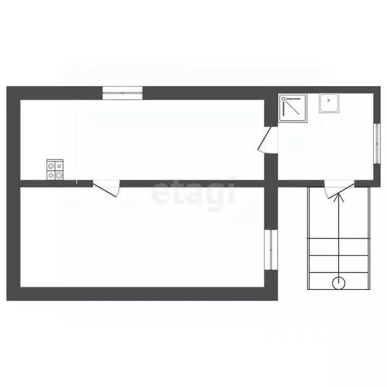 1-к кв. Крым, Бахчисарай ул. Ленина, 58 (28.1 м) - Фото 2