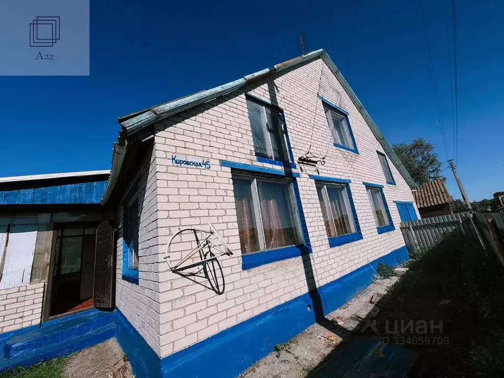 Дом в Алтайский край, Калманский район, с. Шадрино Кировская ул., 63 ... - Фото 1