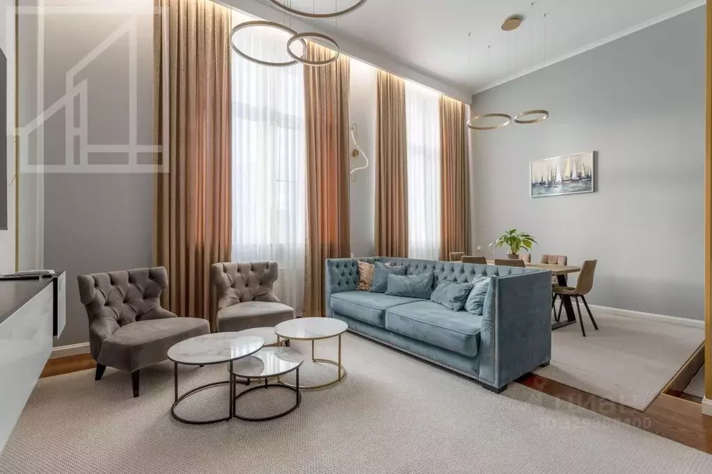 4-к кв. Москва Шелепихинская наб., 34к1 (130.0 м) - Фото 1