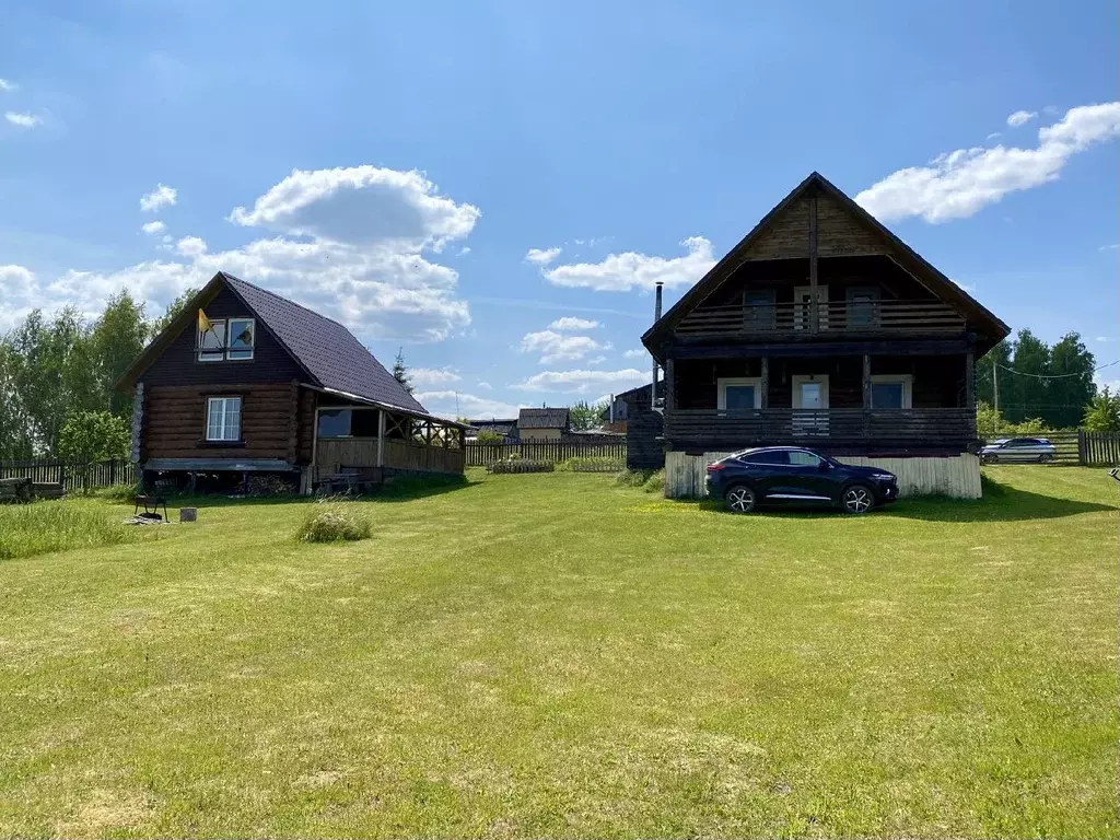 Дом в Смоленская область, Кардымовский район, Тюшинское с/пос, д. ... - Фото 1