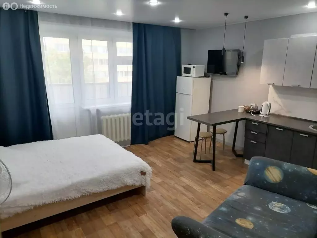 Квартира-студия: Тобольск, 7-й микрорайон, 45 (28 м) - Фото 0