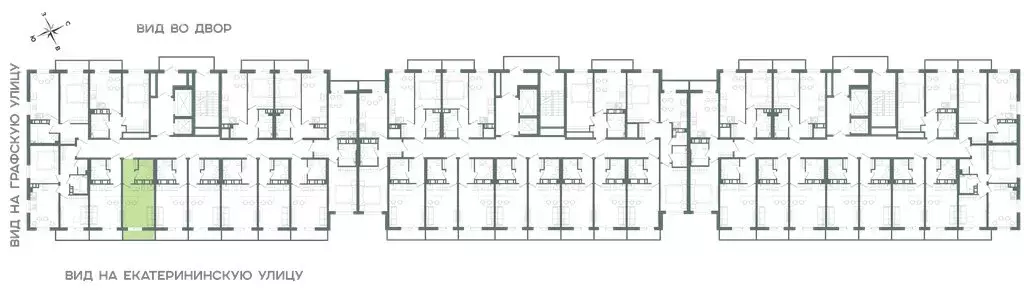 Квартира-студия: Мурино, Екатерининская улица, 11 (20 м) - Фото 1