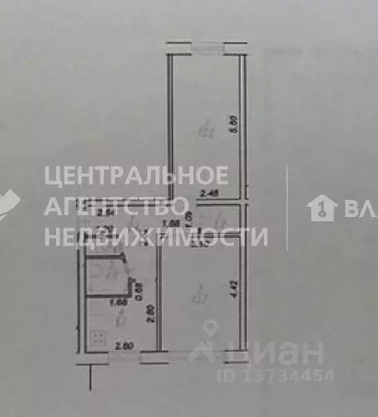 2-к кв. Рязанская область, Рязань Московский р-н, ул. Великанова, 16к3 ... - Фото 1