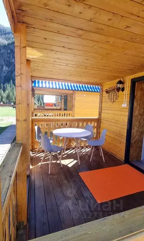 Дом в Алтай, Улаганский район, с. Акташ ул. Садовая, 14 (12 м) - Фото 1