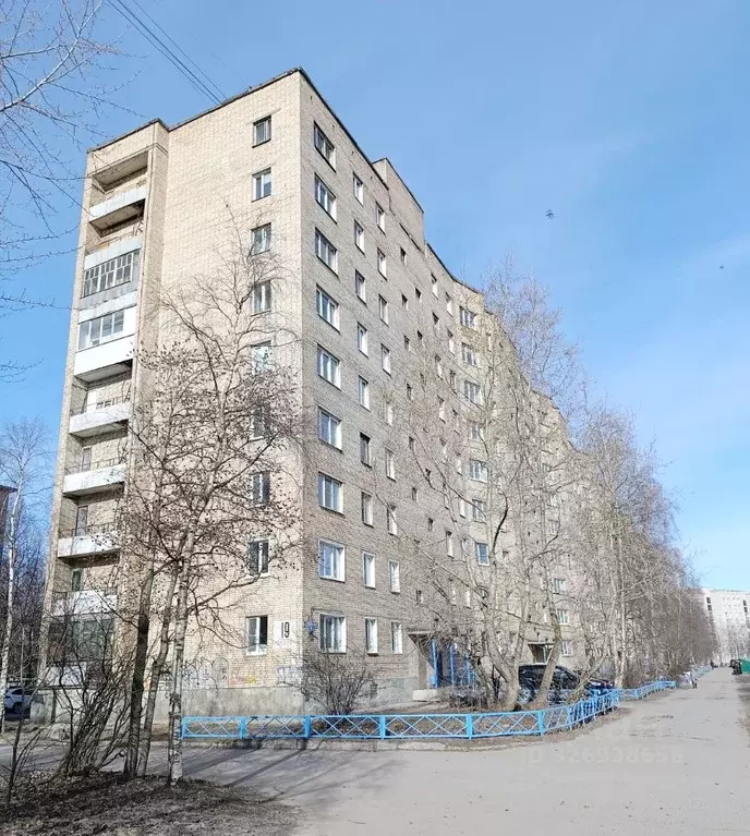 2-к кв. Архангельская область, Архангельск просп. Дзержинского, 19 ... - Фото 1
