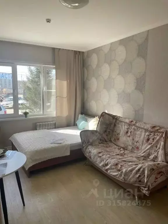 Студия Новосибирская область, Новосибирск ул. Ясный Берег, 4 (24.0 м) - Фото 0
