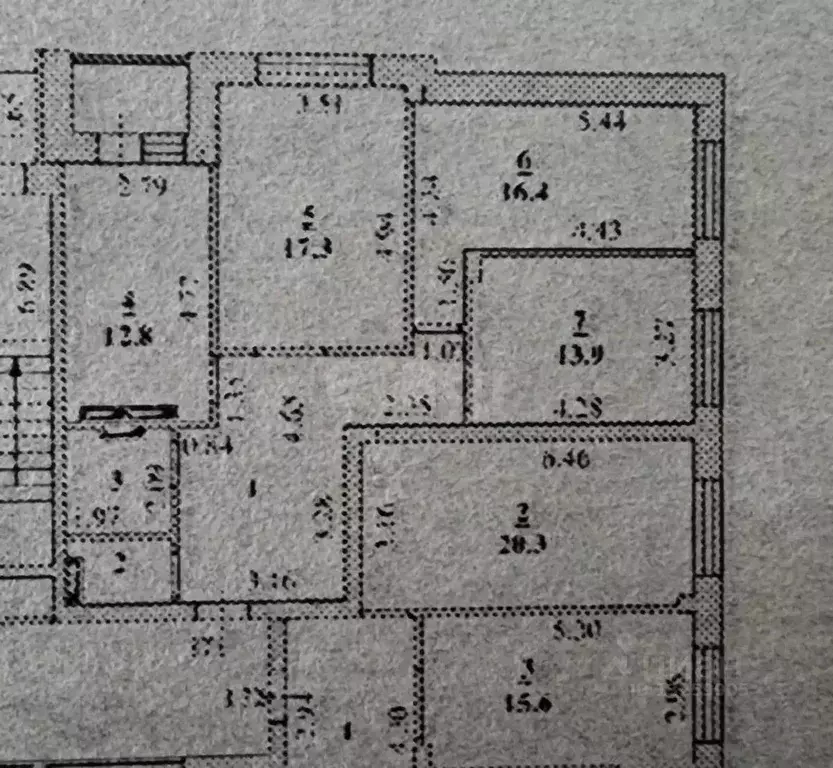 3-к кв. Липецкая область, Липецк ул. Осканова, 3 (83.6 м) - Фото 1