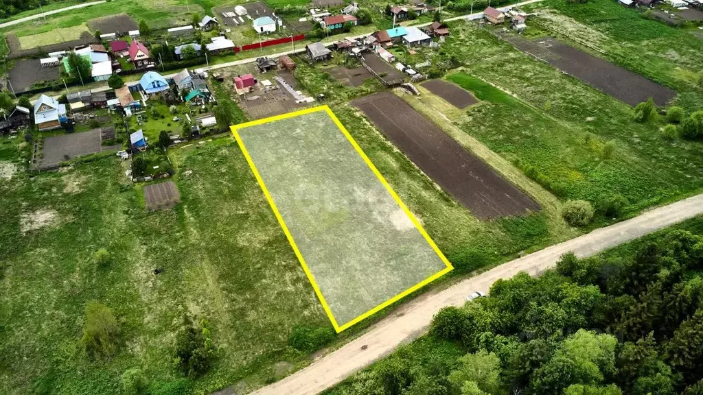 Участок в Томская область, Томский район, д. Быково Кедровая ул. (22.8 ... - Фото 2