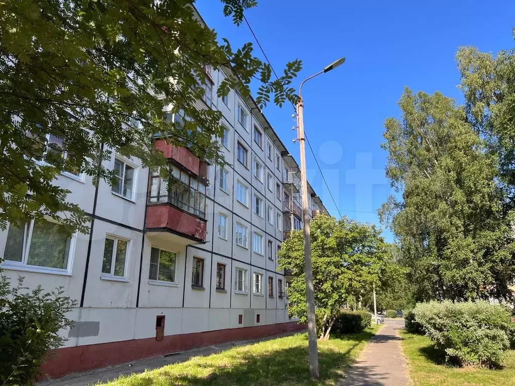 1-к. квартира, 30 м, 5/5 эт. - Фото 1