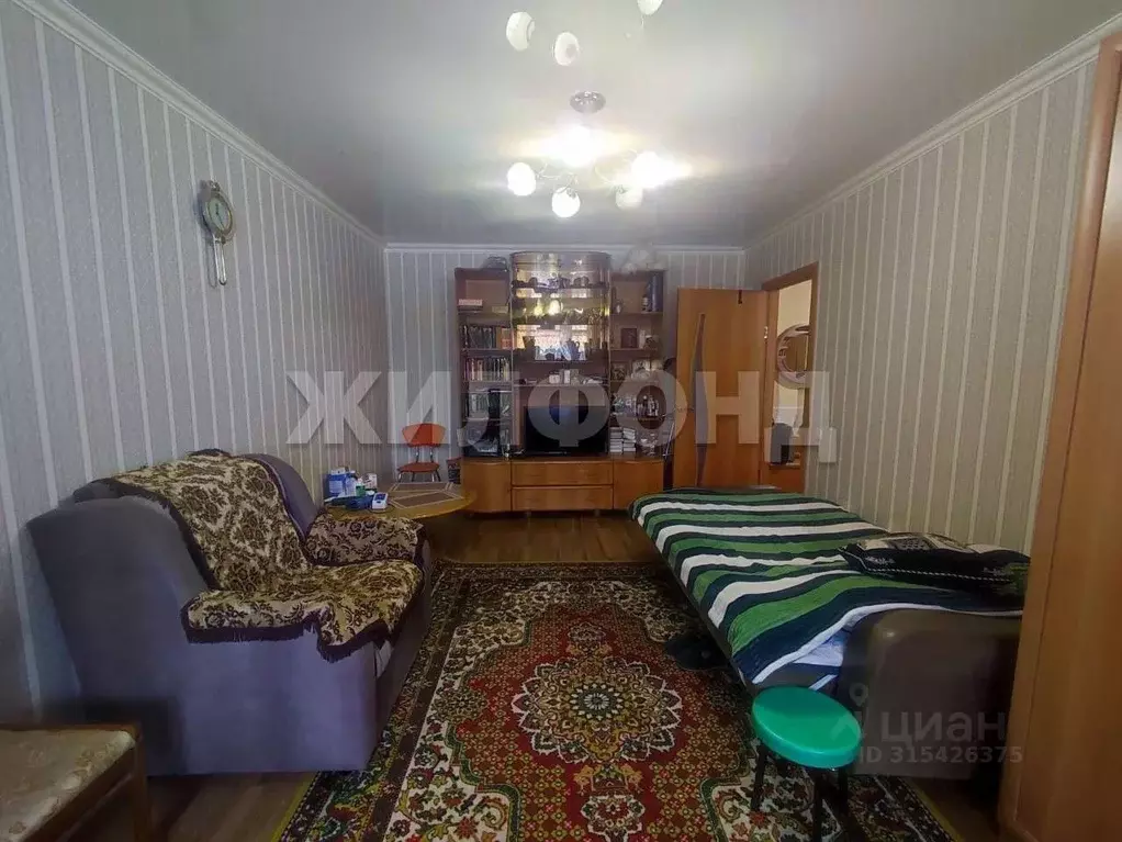 1-к кв. Новосибирская область, Новосибирск Троллейная ул., 3/1 (37.6 ... - Фото 0