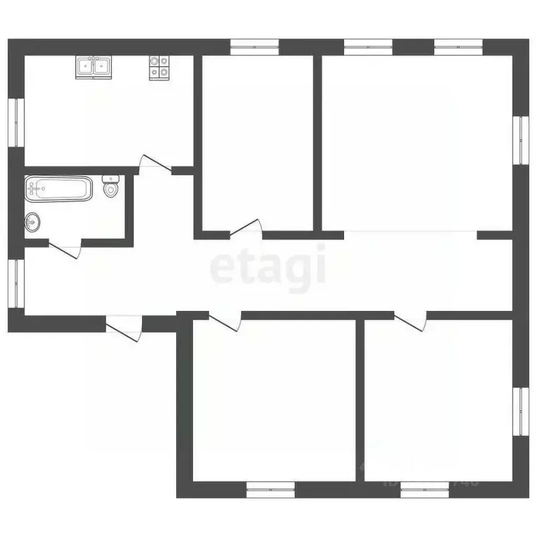 Дом в Орловская область, Орел Окраинная ул., 83 (200 м) - Фото 1