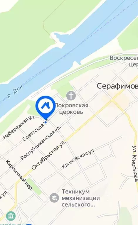 Участок в Волгоградская область, Серафимович Советская ул. (16.0 сот.) - Фото 1
