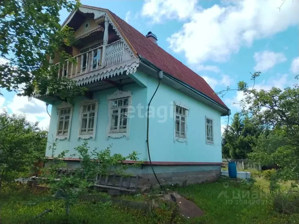 Дом в Ленинградская область, Киришский район, Кусинское с/пос, ... - Фото 0