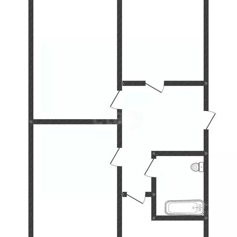 3-к кв. Алтайский край, Барнаул ул. Малахова, 25 (60.9 м) - Фото 2