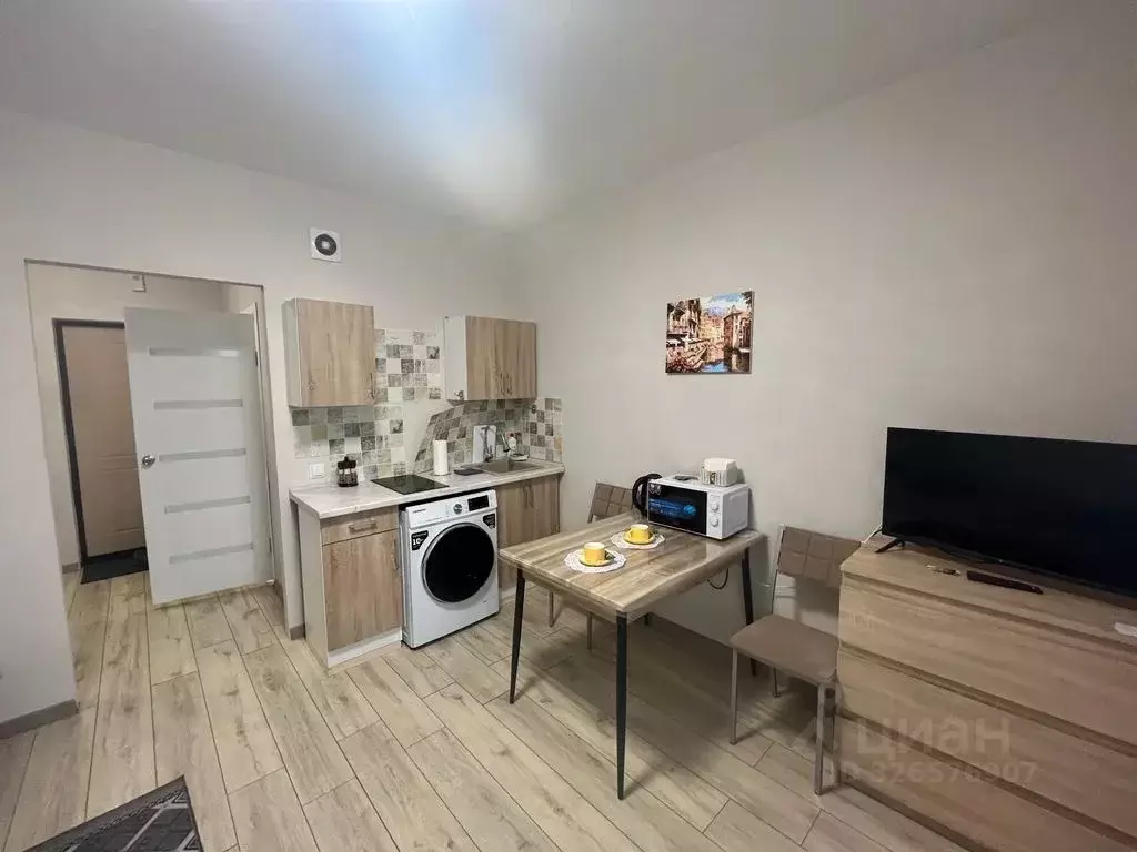 Студия Ленинградская область, Кингисепп ул. Жукова, 18Ак2 (30.0 м) - Фото 2