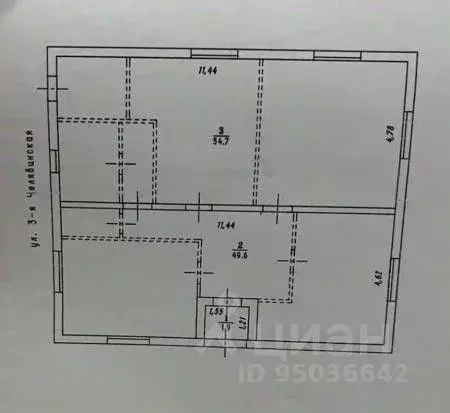 Дом в Омская область, Омский район муниципальный округ, с. Троицкое ... - Фото 2
