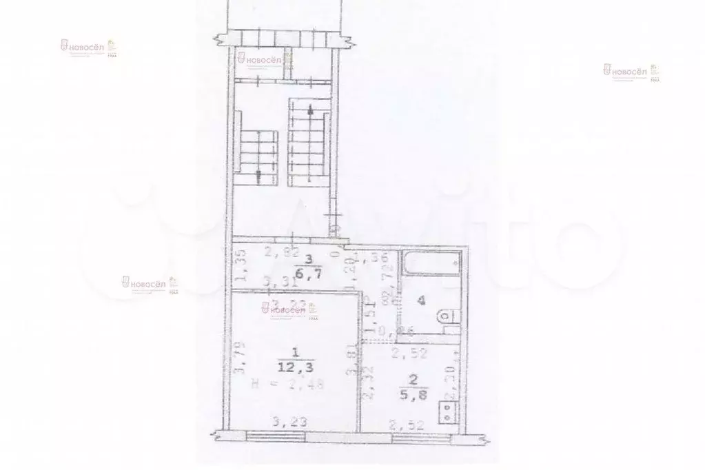 1-к. квартира, 27,9 м, 1/5 эт. - Фото 0