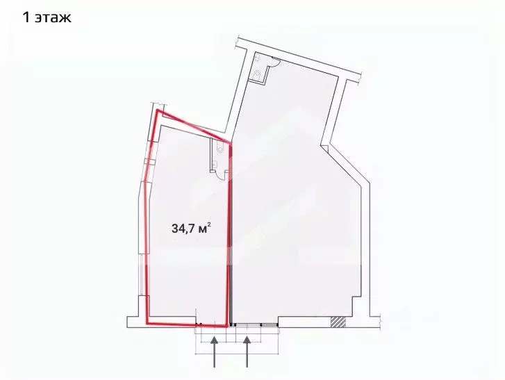 Помещение свободного назначения в Москва Никольская ул., 25 (35 м) - Фото 2