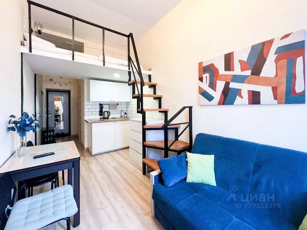 Студия Санкт-Петербург ул. Достоевского, 30 (18.0 м) - Фото 2