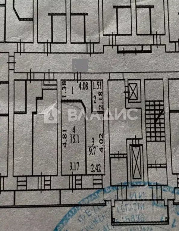 1-к кв. Новосибирская область, Новосибирск Лазурная ул., 30 (34.6 м) - Фото 1