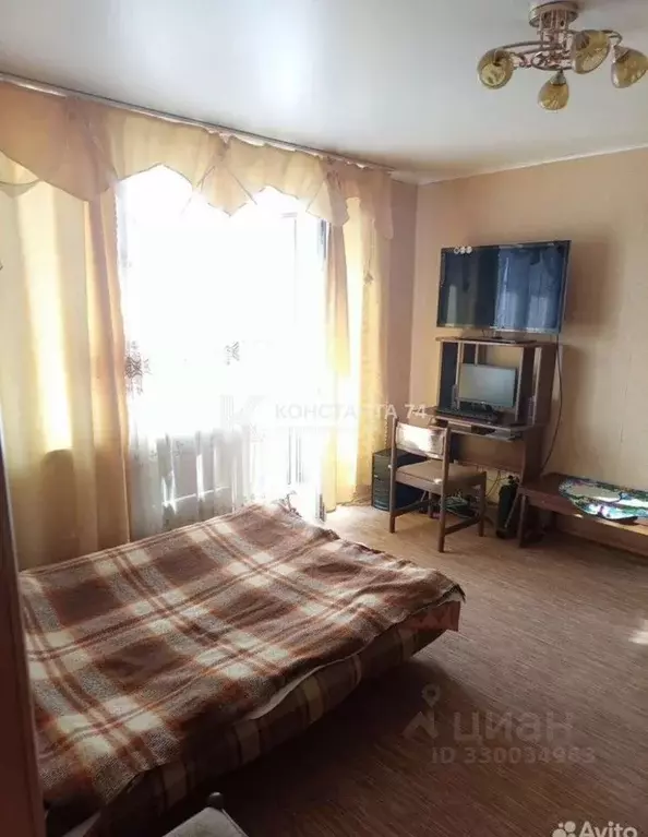 1-к кв. Челябинская область, Миасс ул. Вернадского, 15 (30.0 м) - Фото 1