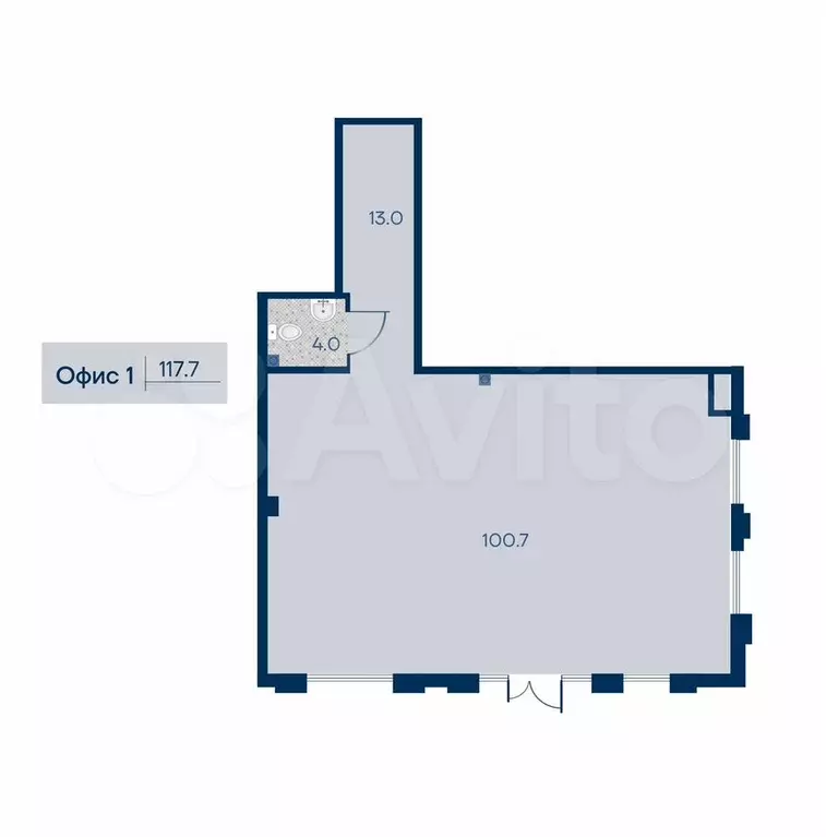 Офис, 117.7 м - Фото 0