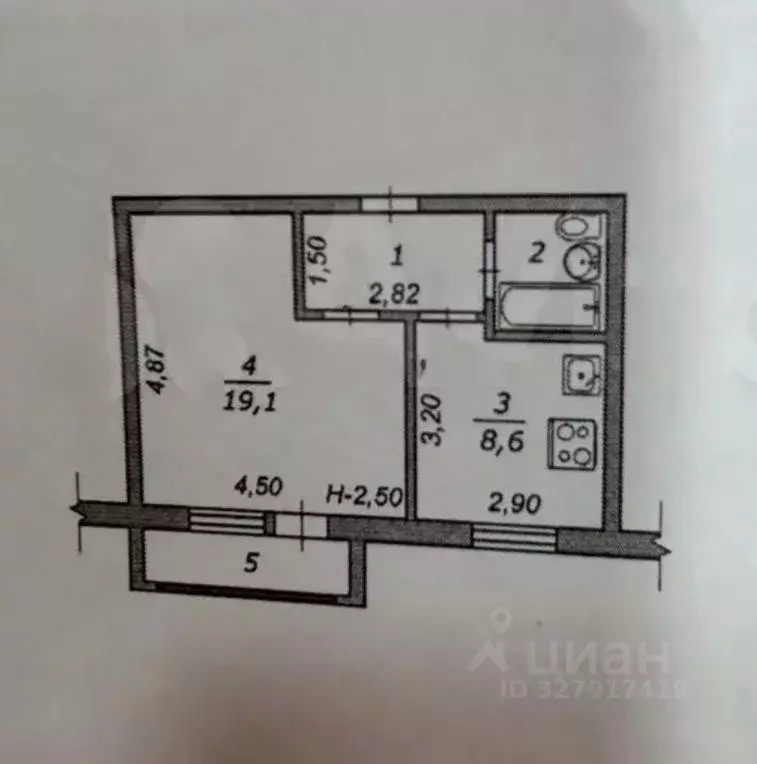 1-к кв. Белгородская область, Белгородский район, Дубовское с/пос, ... - Фото 1