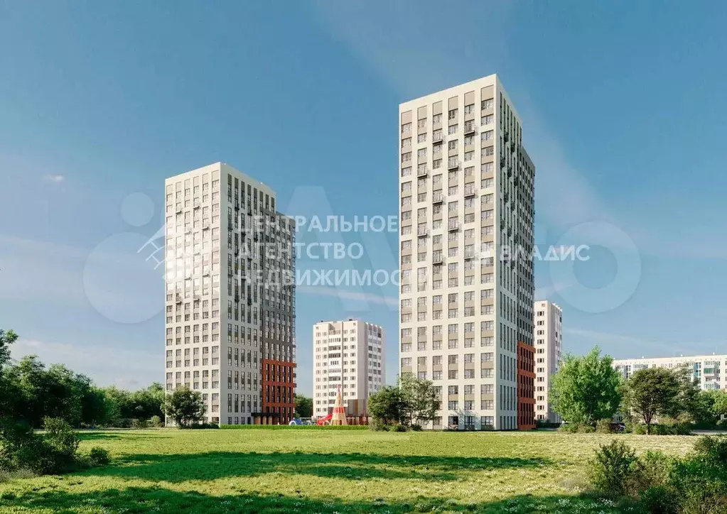 2-к. квартира, 64,4 м, 15/21 эт. - Фото 1