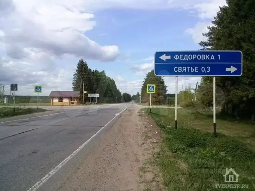 Участок в Тверская область, Кимрский муниципальный округ, д. Святье  ... - Фото 2